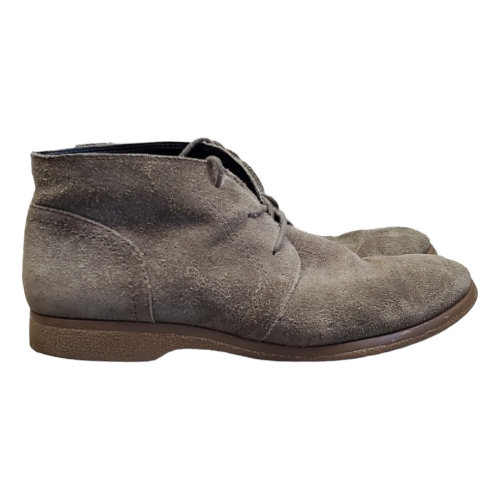 Anthropologie Franco Sarto Pebbles Womens Ankle Suede Moto Booties shoes